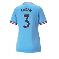 Manchester City Ruben Dias #3 Hjemmebanetrøje Dame 2022-23 Kortærmet